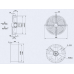 Ventilator Industrial Axial aspiratie, YWF-4E-350S, 350 mm diametru, 220V